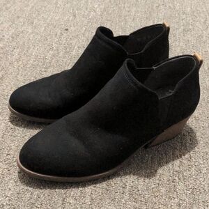 Dr. Scholl's Laurel sustainable comfort Western slip on ankle boots booties 8